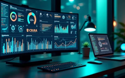 Como a IA analisa dados do CRM e ERP para qualificar leads