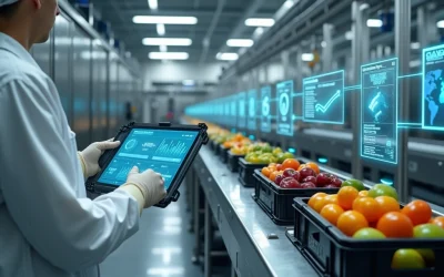 Agroindústria de processamento: controle de qualidade e rastreabilidade com IA