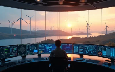 Energia renovável: operação e manutenção de ativos com agentes de IA